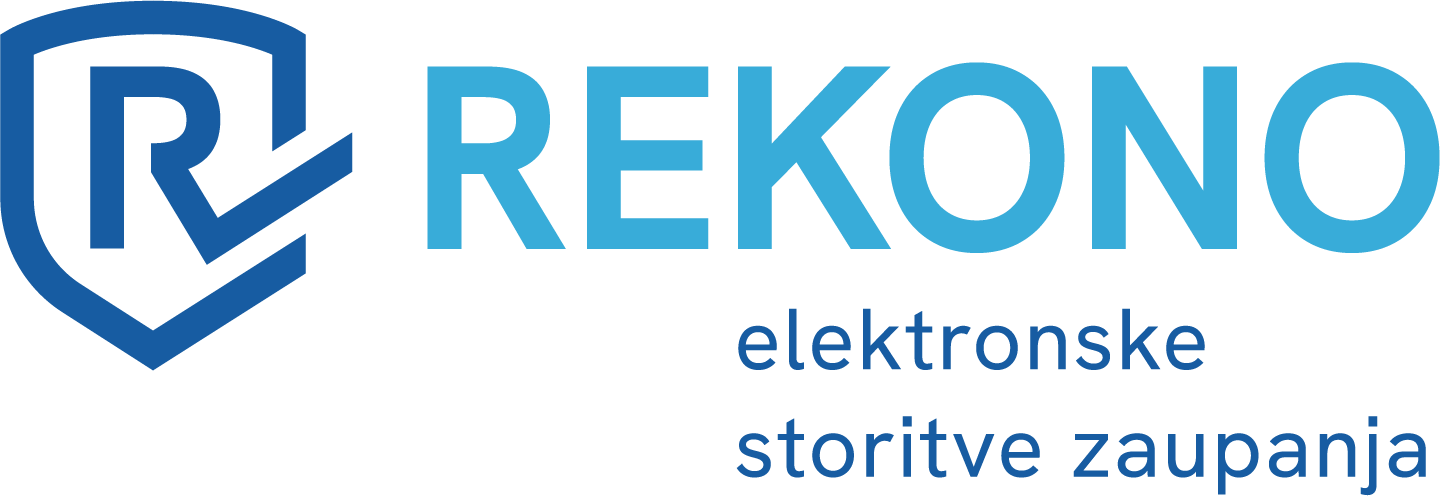 REKONO – elektronske storitve zaupanja
